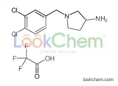 1-[(3,4-dichlorophenyl)methyl]pyrrolidin-3-amine,2,2,2-trifluoroacetic acid