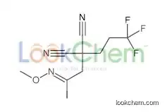 2-(2-methoxyiminopropyl)-2-(3,3,3-trifluoropropyl)propanedinitrile