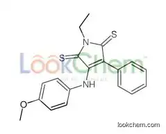 1-ethyl-3-(4-methoxyanilino)-4-phenylpyrrole-2,5-dithione