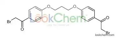 2-bromo-1-[4-[3-[4-(2-bromoacetyl)phenoxy]propoxy]phenyl]ethanone
