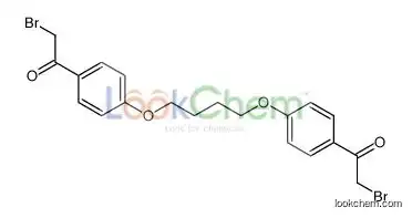 2-bromo-1-[4-[4-[4-(2-bromoacetyl)phenoxy]butoxy]phenyl]ethanone