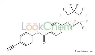 (4-cyanophenyl) 4-(1,1,2,2,3,3,4,4,5,5,5-undecafluoropentyl)benzoate