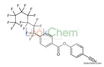 (4-cyanophenyl) 4-(1,1,2,2,3,3,4,4,5,5,6,6,7,7,7-pentadecafluoroheptyl)benzoate