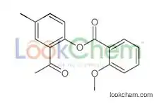 (2-acetyl-4-methylphenyl) 2-methoxybenzoate