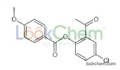 (2-acetyl-4-chlorophenyl) 4-methoxybenzoate