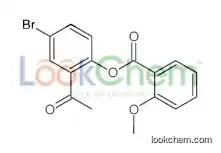 (2-acetyl-4-bromophenyl) 2-methoxybenzoate