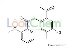(2-acetyl-4-chloro-5-methylphenyl) 2-methoxybenzoate