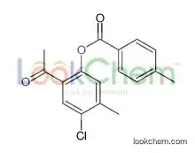 (2-acetyl-4-chloro-5-methylphenyl) 4-methylbenzoate