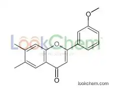 2-(3-methoxyphenyl)-6,7-dimethylchromen-4-one