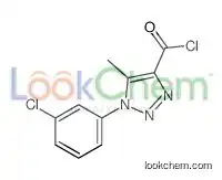 1-(3-chlorophenyl)-5-methyltriazole-4-carbonyl chloride