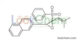 2-(benzenesulfonyl)-2-(2-methylprop-1-enyl)-3-naphthalen-2-yloxirane