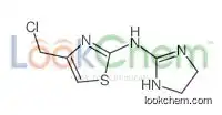 4-(chloromethyl)-N-(4,5-dihydro-1H-imidazol-2-yl)-1,3-thiazol-2-amine