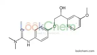 3-[4-[2-hydroxy-2-(3-methoxyphenyl)ethoxy]phenyl]-1,1-dimethylurea
