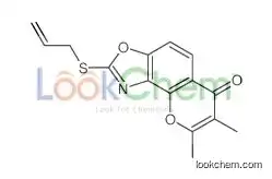 7,8-dimethyl-2-prop-2-enylsulfanylpyrano[2,3-e][1,3]benzoxazol-6-one