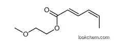 2-methoxyethyl hexa-2,4-dienoate