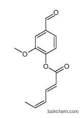 (4-formyl-2-methoxyphenyl) hexa-2,4-dienoate
