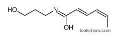 N-(3-hydroxypropyl)hexa-2,4-dienamide