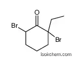 2,6-dibromo-2-ethylcyclohexan-1-one
