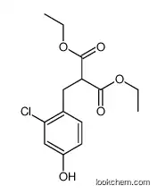 diethyl 2-[(2-chloro-4-hydroxyphenyl)methyl]propanedioate
