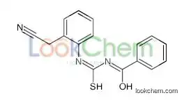 N-[[2-(cyanomethyl)phenyl]carbamothioyl]benzamide