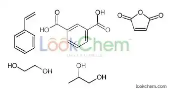 benzene-1,3-dicarboxylic acid,ethane-1,2-diol,furan-2,5-dione,propane-1,2-diol,styrene