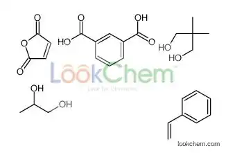 benzene-1,3-dicarboxylic acid,2,2-dimethylpropane-1,3-diol,furan-2,5-dione,propane-1,2-diol,styrene