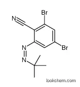 2,4-dibromo-6-(tert-butyldiazenyl)benzonitrile