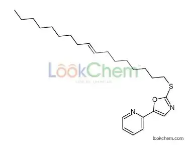 2-heptadec-8-enylsulfanyl-5-pyridin-2-yl-1,3-oxazole