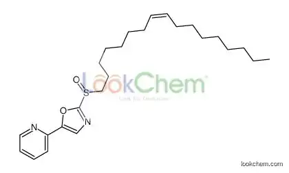 2-heptadec-8-enylsulfinyl-5-pyridin-2-yl-1,3-oxazole