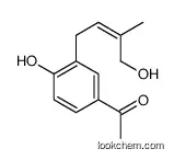 1-[4-hydroxy-3-(4-hydroxy-3-methylbut-2-enyl)phenyl]ethanone