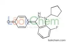 4-(1-cyclopentyl-7-fluoro-2H-indazol-3-ylidene)cyclohexa-2,5-dien-1-one