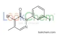 4-bromo-2-(3-fluorophenyl)-5-methylpyridazin-3-one