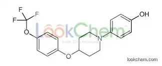 4-[4-[4-(trifluoromethoxy)phenoxy]piperidin-1-yl]phenol