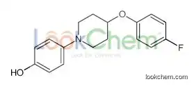 4-[4-(4-fluorophenoxy)piperidin-1-yl]phenol
