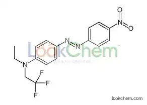 N-ethyl-4-[(4-nitrophenyl)diazenyl]-N-(2,2,2-trifluoroethyl)aniline