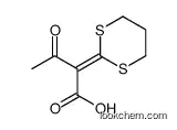 2-(1,3-dithian-2-ylidene)-3-oxobutanoic acid