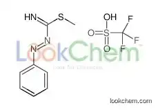 methyl N-phenyliminocarbamimidothioate,trifluoromethanesulfonic acid