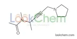 N-methyl-N-(5-pyrrolidin-1-ylpent-3-yn-2-yl)acetamide