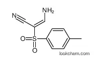 3-amino-2-(4-methylphenyl)sulfonylprop-2-enenitrile