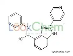 N-phenyl-2-pyridin-4-yl-1H-benzimidazole-4-carboxamide