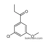 1-(3-chloro-5-methoxyphenyl)propan-1-one