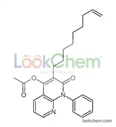 (3-non-8-enyl-2-oxo-1-phenyl-1,8-naphthyridin-4-yl) acetate