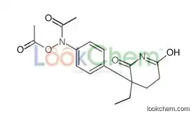 [N-acetyl-4-(3-ethyl-2,6-dioxopiperidin-3-yl)anilino] acetate