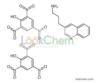 3-quinolin-3-ylpropan-1-amine,2,4,6-trinitrophenol