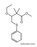 methyl 3-ethoxy-2,2-dimethyl-4-phenylsulfanylbutanoate