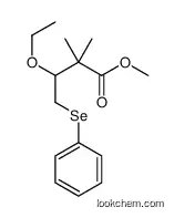 methyl 3-ethoxy-2,2-dimethyl-4-phenylselanylbutanoate