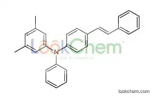3,5-dimethyl-N-phenyl-N-[4-(2-phenylethenyl)phenyl]aniline