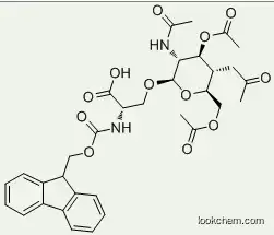 O-(2-Acetamido-2-deoxy-3,4,6-tri-O-acetyl-b-D-glucopyranosyl)-N- a-(fluoren-9-yl-methoxy carbonyl)-L-serine