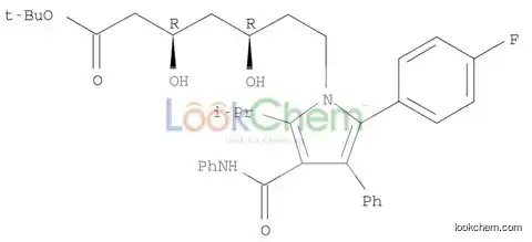 low price ISO factory high purity (4R-cis)-1,1-dimethylethyl-6-[2-[2-(4-fluorophenyl)-5-(1-isopropyl)-3-phenyl-4-[(phenylamino)carbonyl]-1H-pyrrol-1-yl]ethyl]-2,2-dimethyl-1,3-dihydroxy-4-acetate CAS