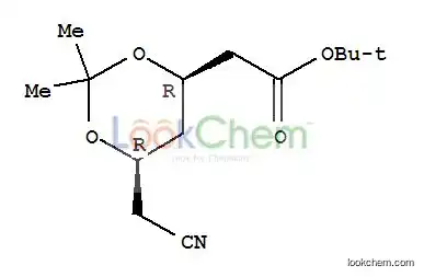 low price ISO factory high purity (4R,Cis)-1,1-dimethylethyl-cyanomethyl-2,2-dimethyl-1,3-dioxane-4-acetate CAS NO.125971-94-0